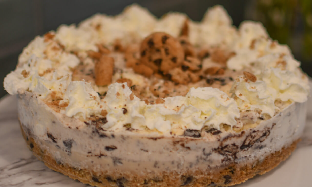 Cookie Dough Moose Tracks Ice Cream Cake - Moose Tracks